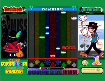 Popn Music 6 (JP) screen shot game playing